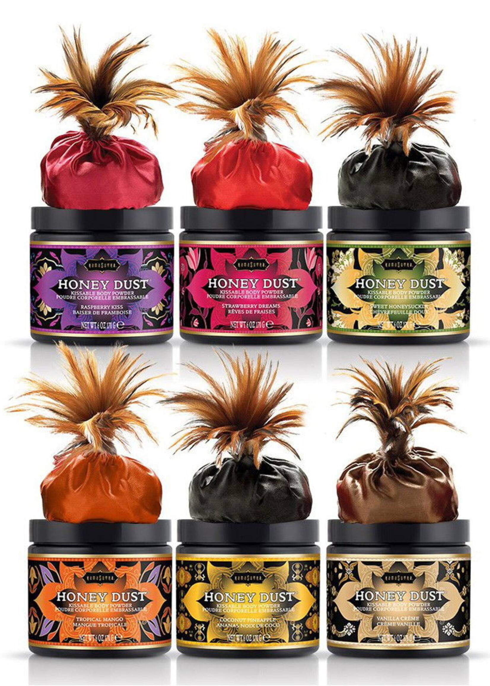 Kama Sutra Honey Dust Body Talc - Poudre pour le corps qui peut être embrassée - 170 gr