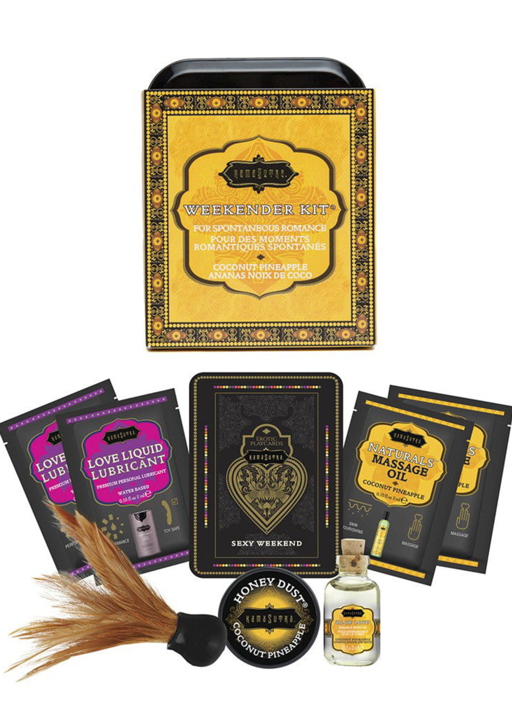 Kama Sutra Weekender Kit - Kokosnuss Ananas