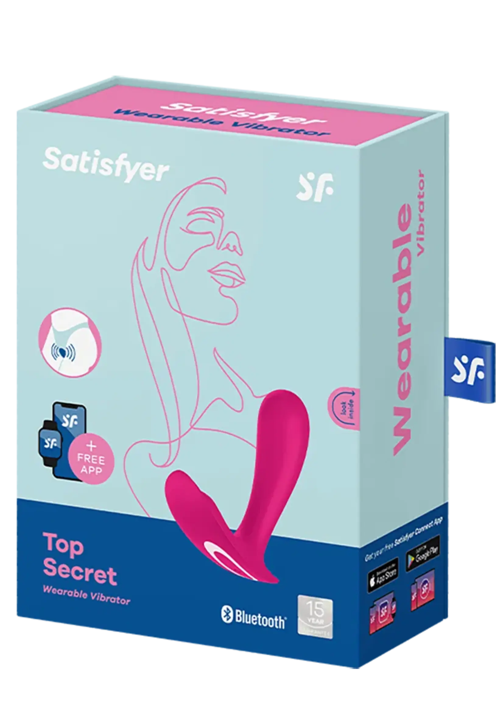 Satisfyer Top Secret – G-spot vibrator met app-bediening