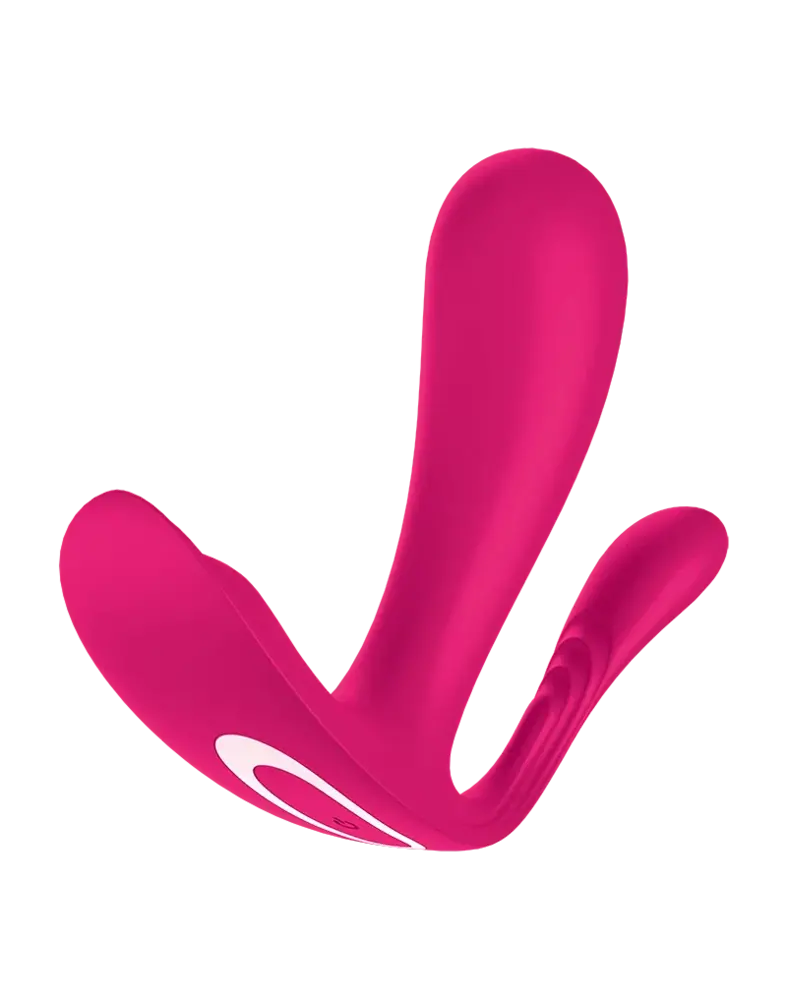 Satisfyer Satisfyer - Top Secret+ - Vibromasseur portable avec stimulateur anal - Rose