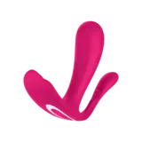 Satisfyer Top Secret+ - Draagbare vibrator met anale stimulator - Roze