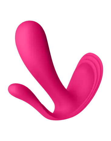 Satisfyer Satisfyer - Top Secret+ - Vibromasseur portable avec stimulateur anal - Rose