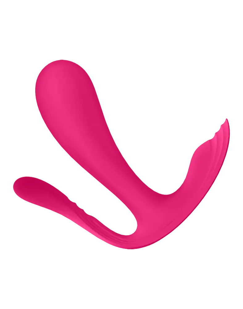 Satisfyer Satisfyer - Top Secret+ - Vibromasseur portable avec stimulateur anal - Rose