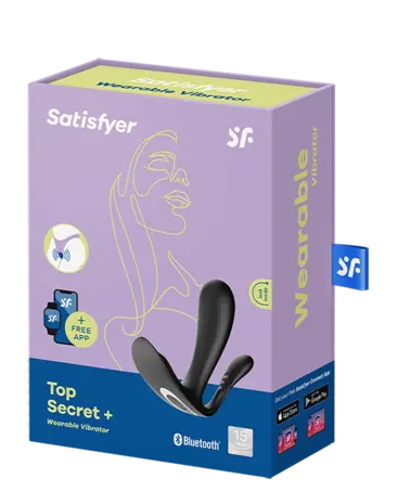 Satisfyer Satisfyer Top Secret+ – G-Punkt Vibrator mit App-Steuerung Satisfyer Satisfyer Top Secret+ – G-Punkt Vibrator mit App-Steuerung