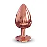 Dorcel Diamond Plug - Taille L - Plug anal luxueux en métal pour un plaisir intense