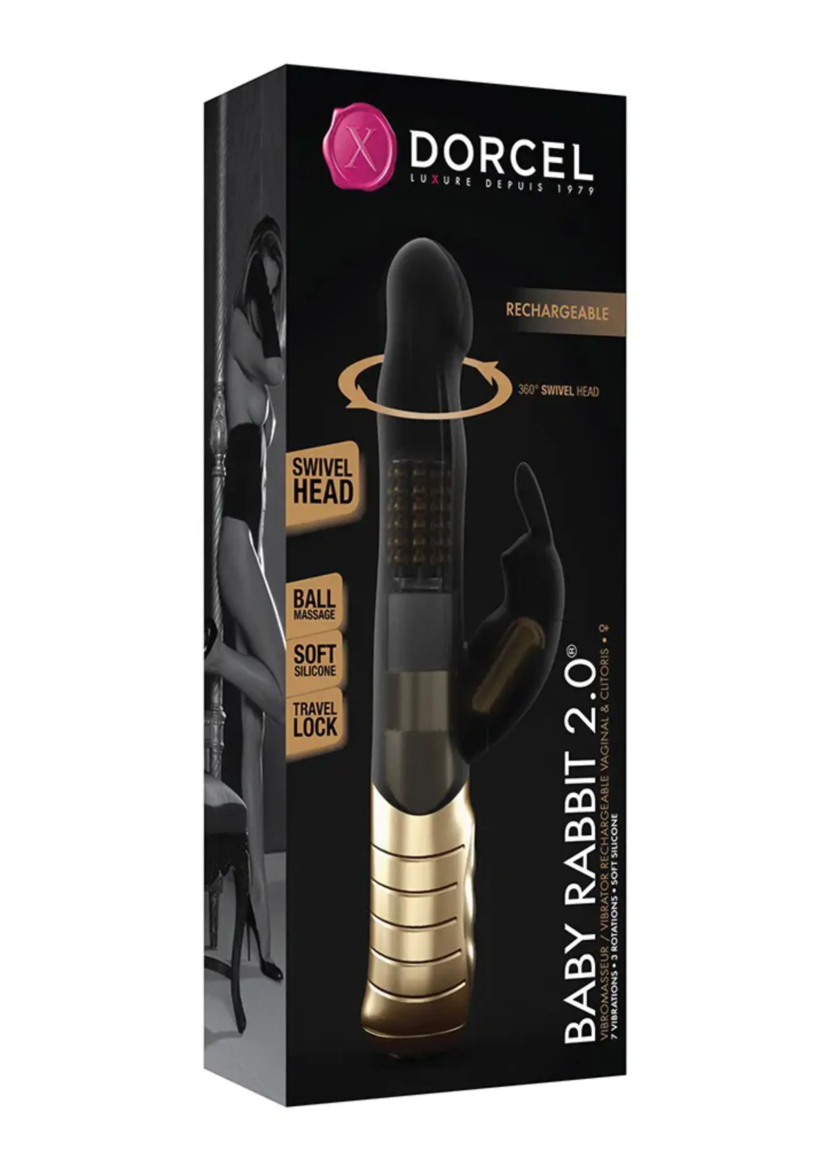 Dorcel Baby Rabbit 2.0 – Double stimulation pour des moments de plaisir intenses