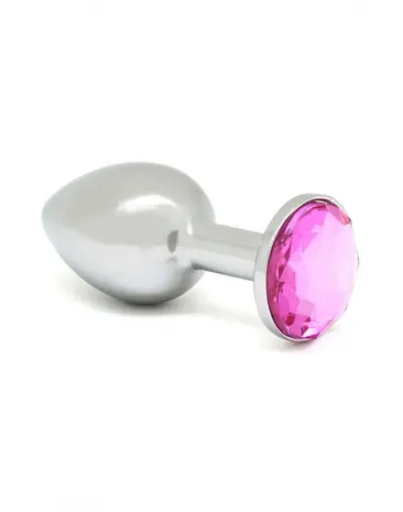 Rimba Bondage Play Rimba metal butt plug with crystal | Elegant & Unisex - Small Rimba Bondage Play Rimba metal butt plug with crystal | Elegant & Unisex - Small