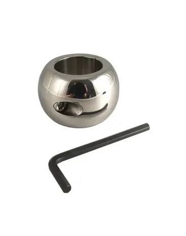 Rimba Bondage Play Ballstretcher Donutform – 3 & 4 cm Höhe | Edelstahl & Inbusschlüssel