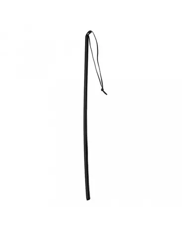 Rimba Bondage Play Rimba – Schwarze Leder-Cane Peitsche | Erhältlich in 62 cm & 70 cm Rimba Bondage Play Rimba – Schwarze Leder-Cane Peitsche | Erhältlich in 62 cm & 70 cm