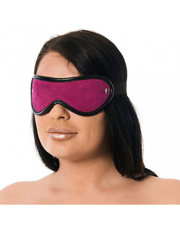 Rimba Bondage Play Rimba Eye Mask – Pink & Black | Soft, sensual, seductive