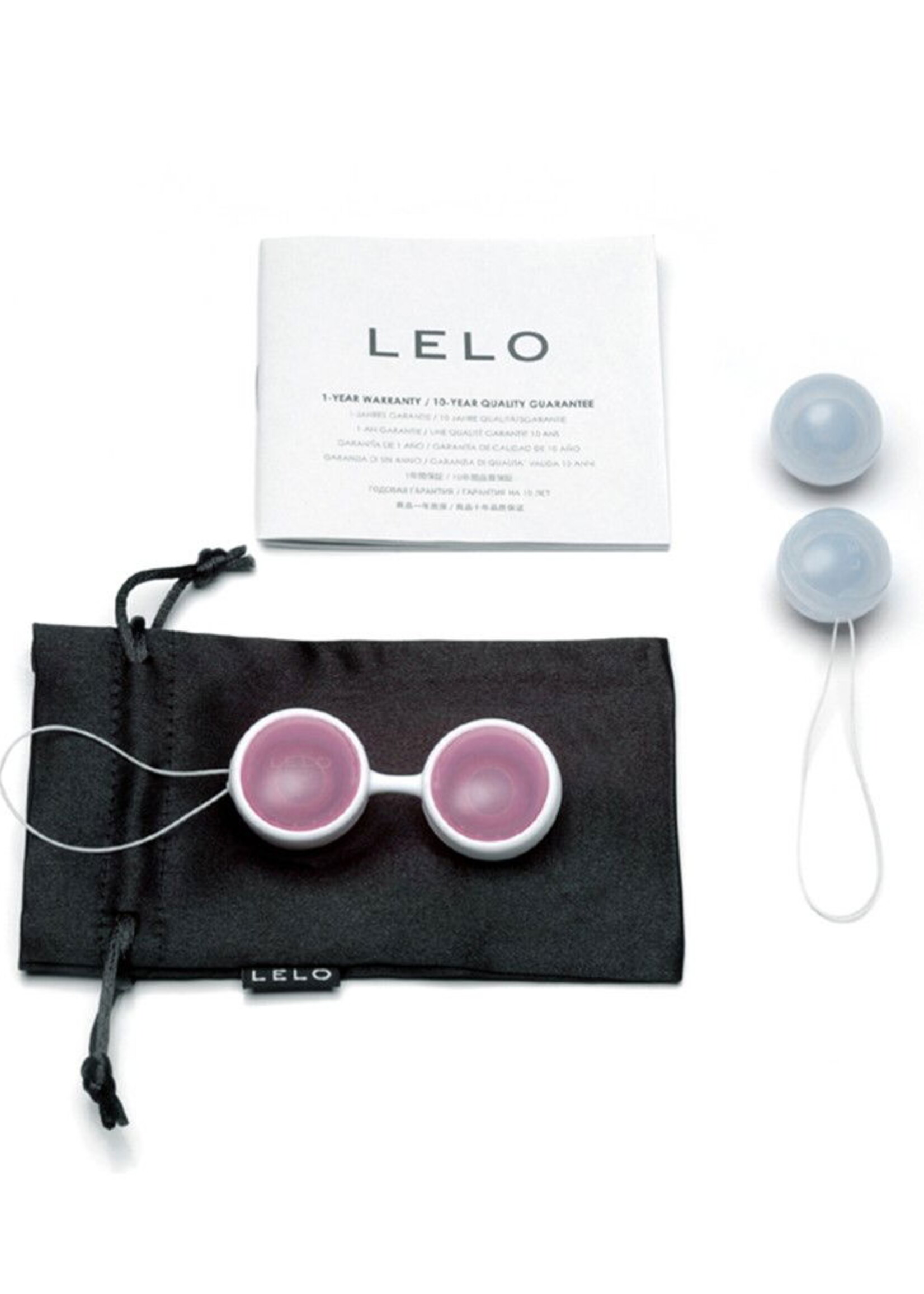 LELO Luna Beads Mini - Kegelballen met een diameter van 29 mm