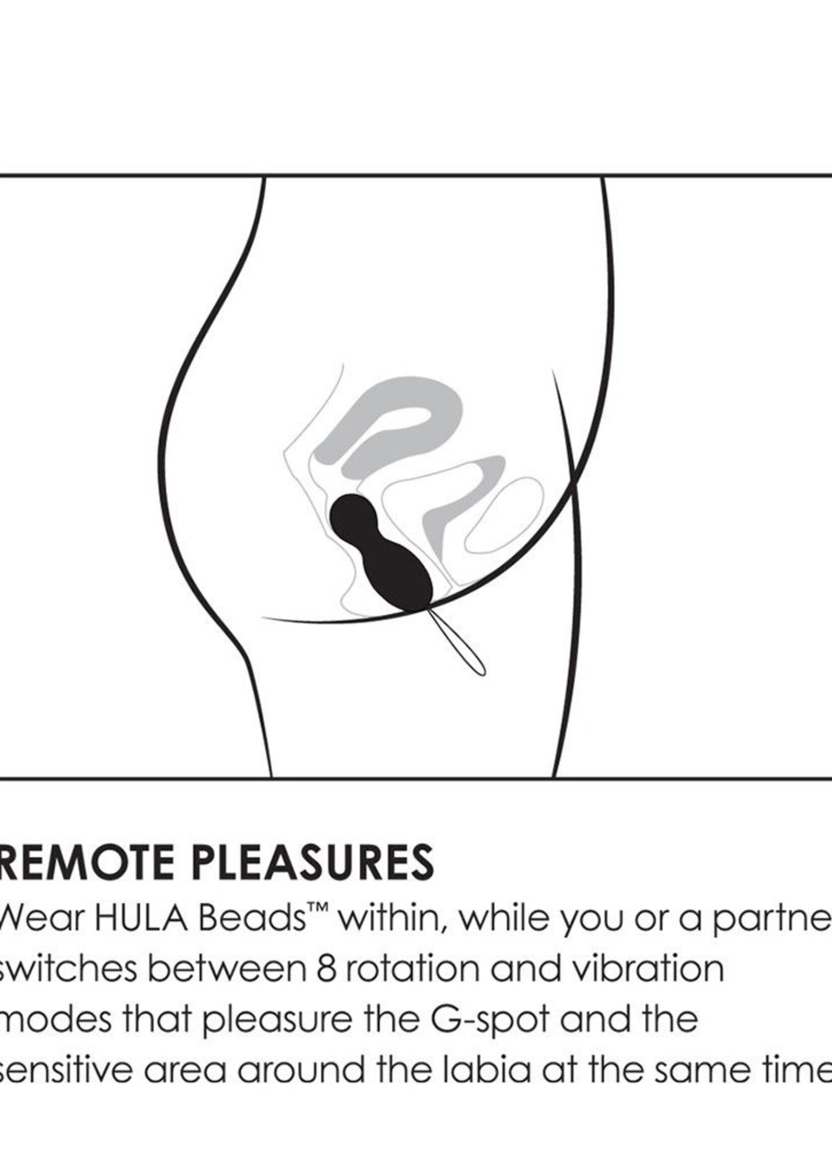 LELO Hula Beads - Trillend ei met afstandsbediening