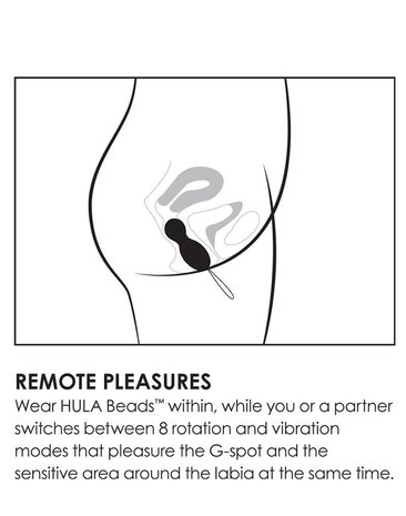 LELO LELO Hula Beads - Vibro‑Ei | Mit Fernbedienung, 8 Modi LELO LELO Hula Beads - Vibro‑Ei | Mit Fernbedienung, 8 Modi