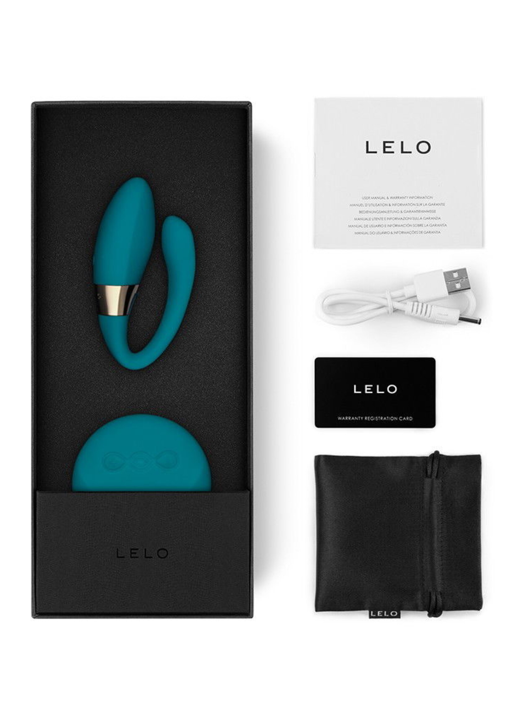LELO Tiani Duo - Vibrator voor stellen met afstandsbediening