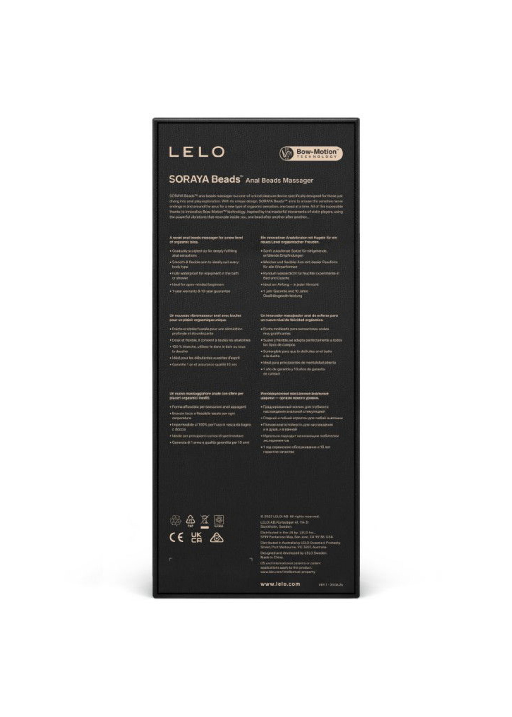 LELO Soraya Beads - Vibrateur anal