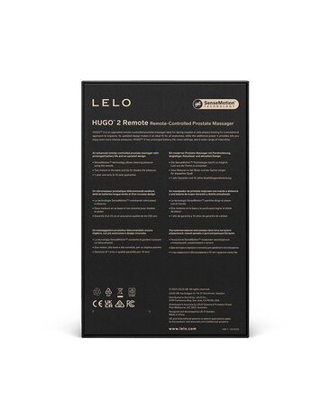 LELO Hugo 2 - Vibrateur prostatique | Télécommande incluse