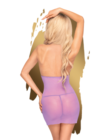 Penthouse Bedtime Story - Minikleid | Violett