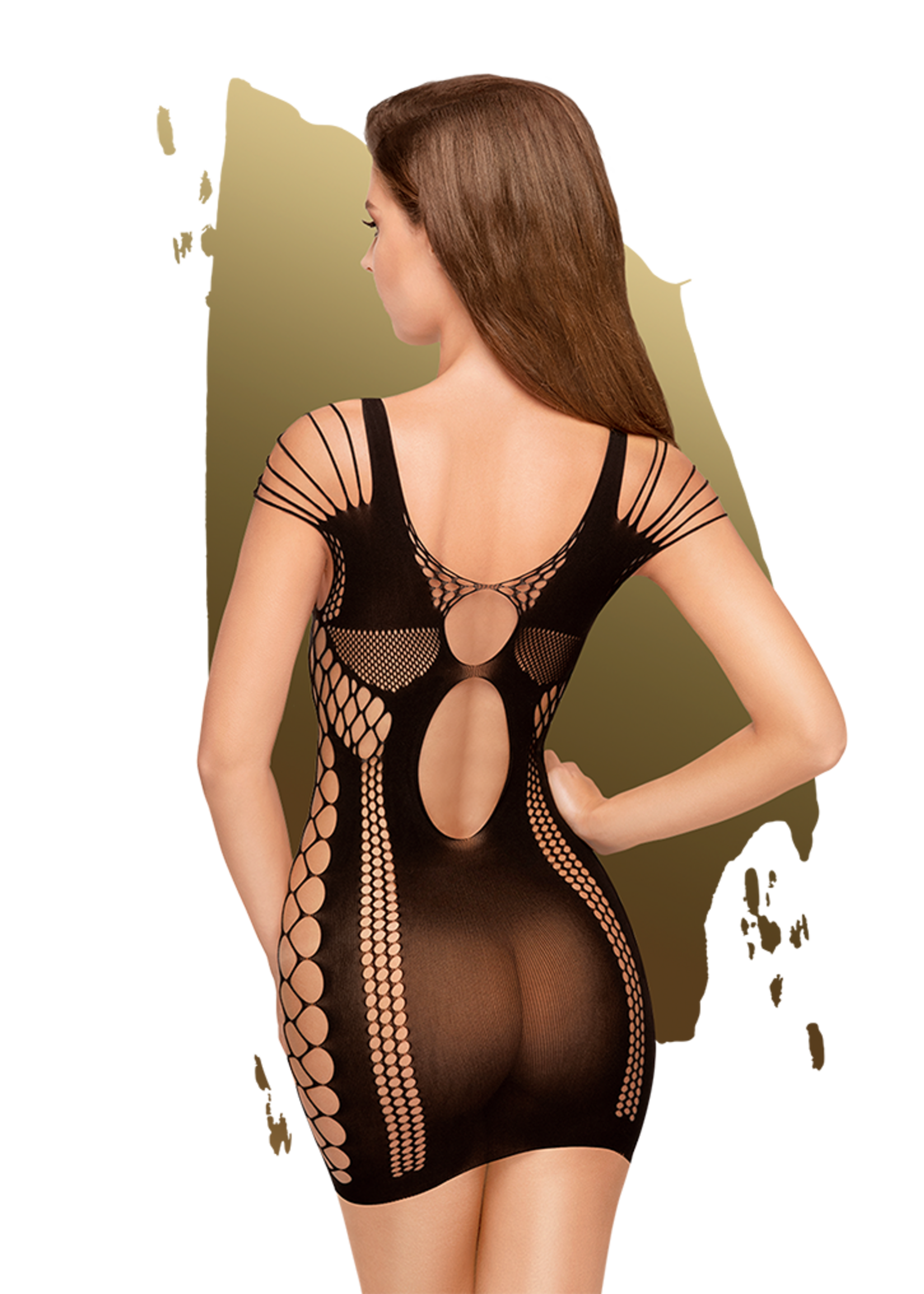Penthouse Juicy Poison - Minijurk | Zwart