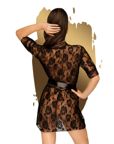 Penthouse Penthouse Sweet Retreat - Kimono | Black Penthouse Penthouse Sweet Retreat - Kimono | Black