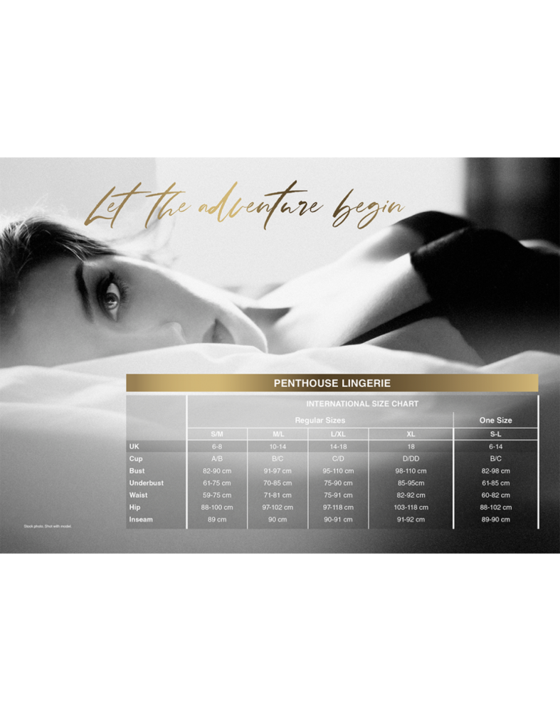 Penthouse Giftig poeder - Bovenlichaam | Zwart Penthouse Giftig poeder - Bovenlichaam | Zwart