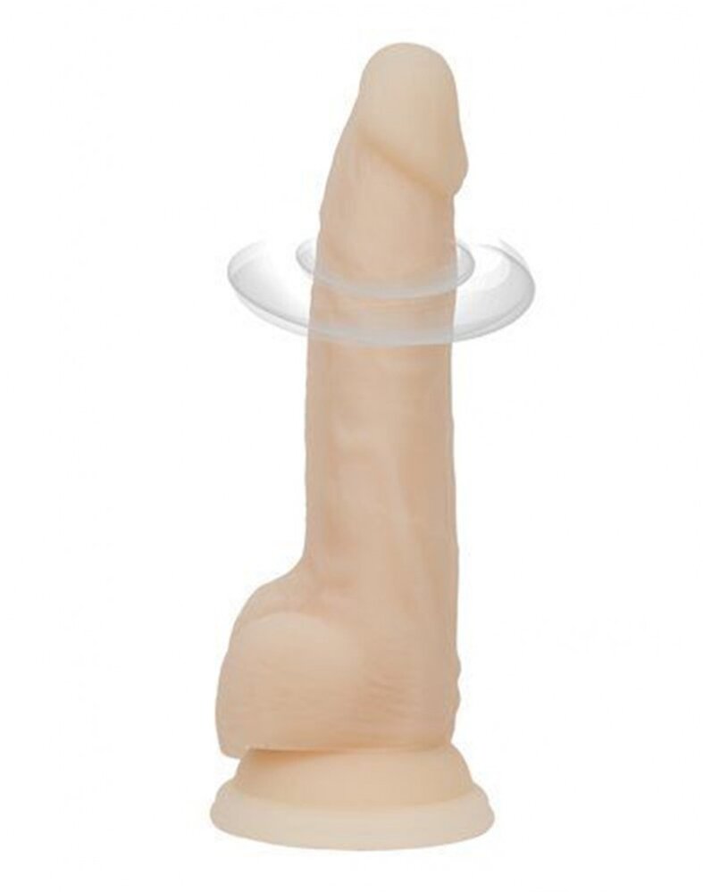 Naked Addiction Rotating & Vibrating Dong - Anal Dildo 21,5 cm mit rotierender Spitze