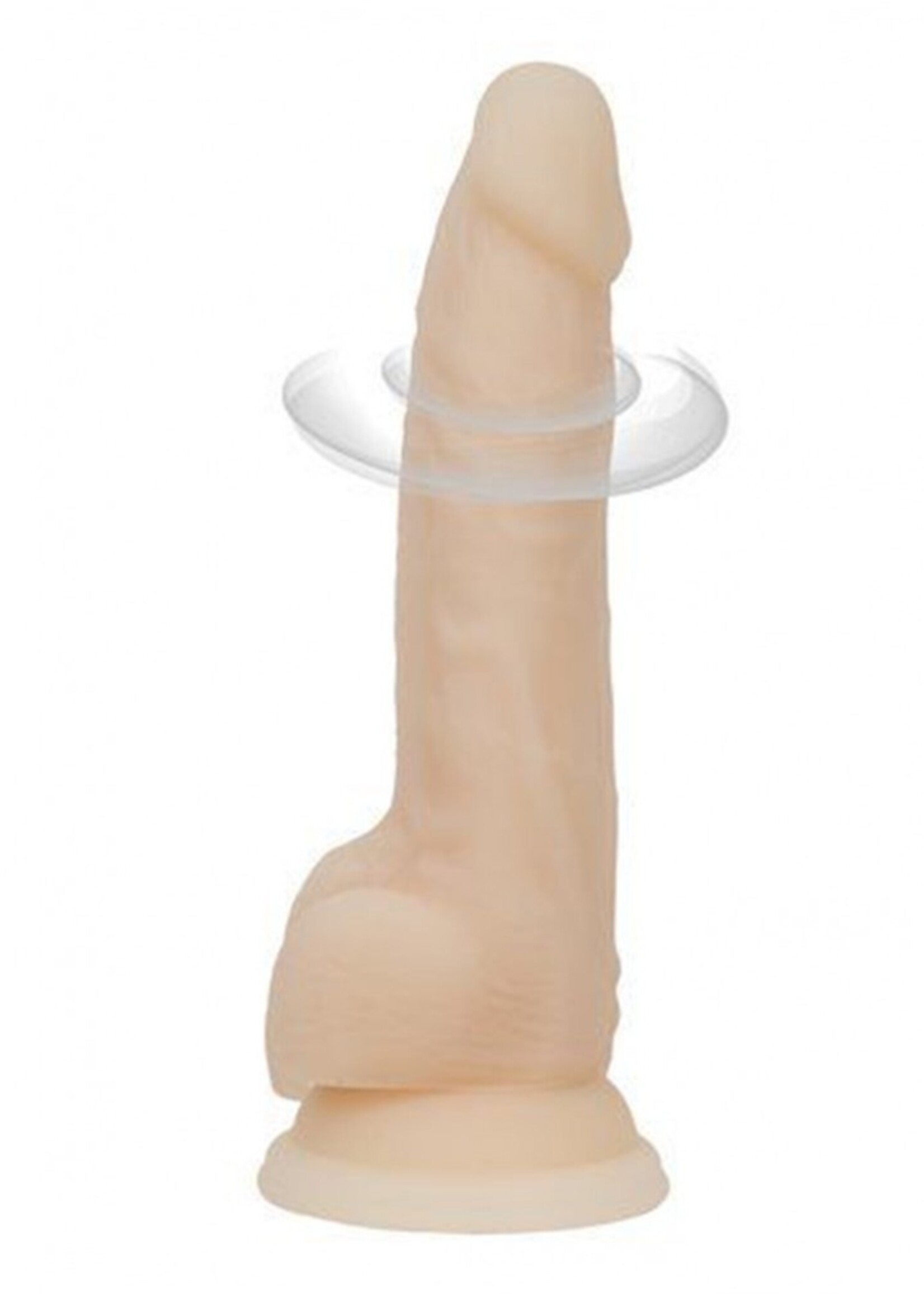 Naked Addiction Rotating & Vibrating Dong - Anal Dildo 21,5 cm mit rotierender Spitze