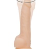 Naked Addiction Rotating & Vibrating Dong - Anal Dildo 21,5 cm mit rotierender Spitze