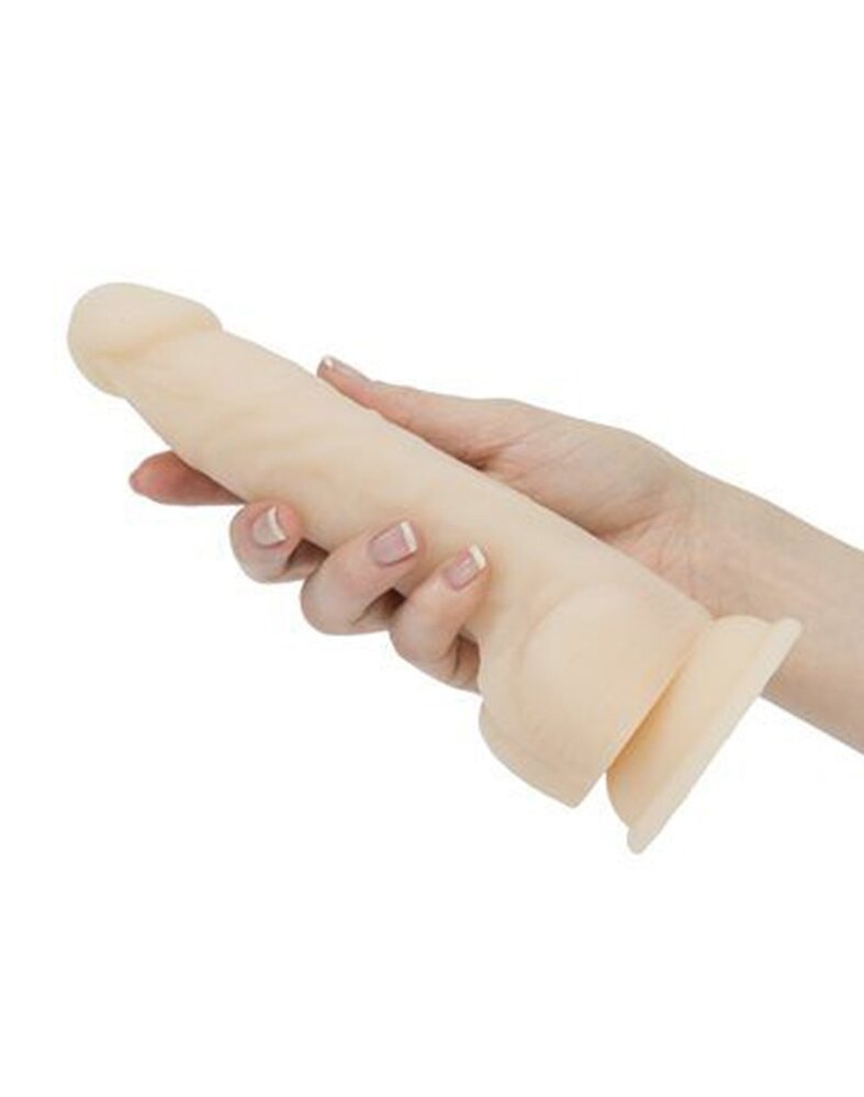 Naked Addiction Rotating & Vibrating Dong - Anal Dildo 21,5 cm mit rotierender Spitze