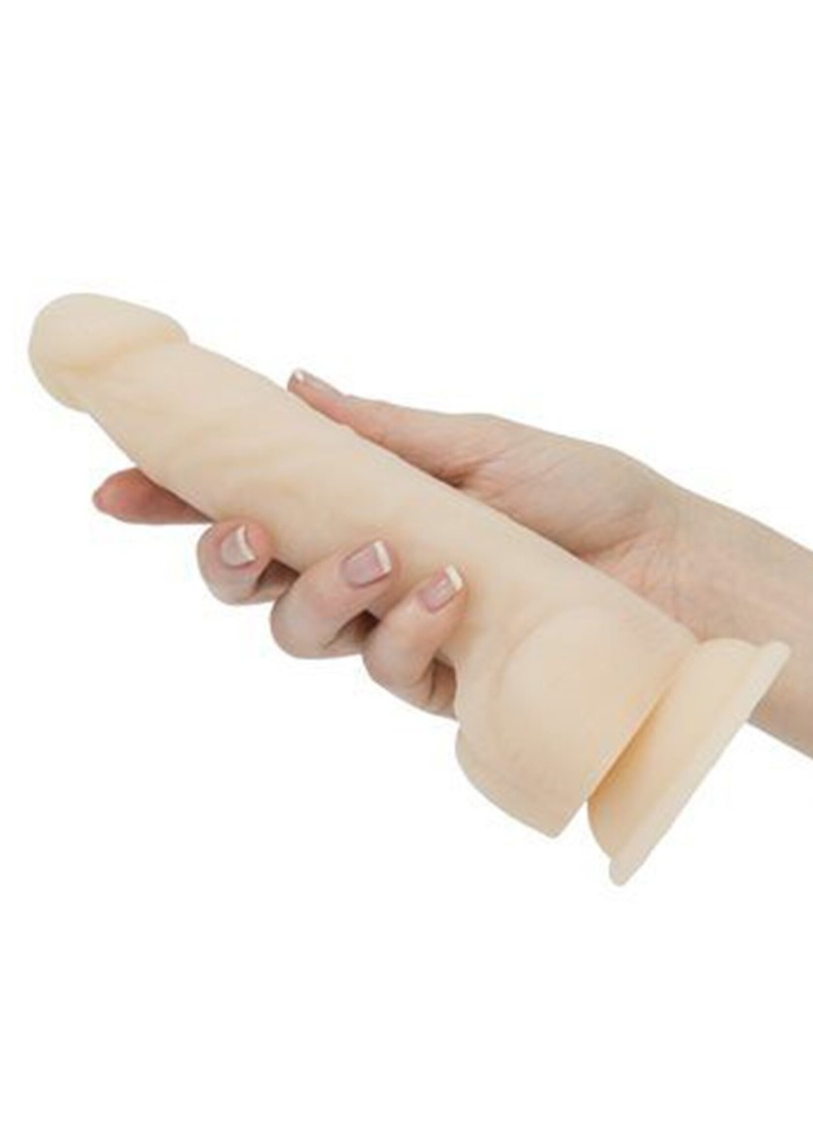 Naked Addiction Gode ​​rotatif et vibrant Naked Addiction – Silicone réaliste avec rotation et vibration à 360°