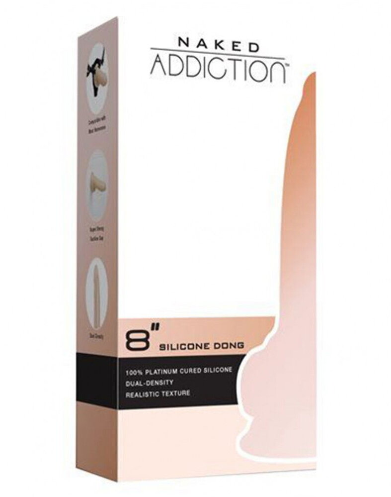 Naked Addiction Anale dildo met dubbele dichtheid - 21,5 cm