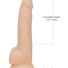 Naked Addiction Gode double densité Naked Addiction avec ventouse - 21,5 cm Naked Addiction Gode double densité Naked Addiction avec ventouse - 21,5 cm