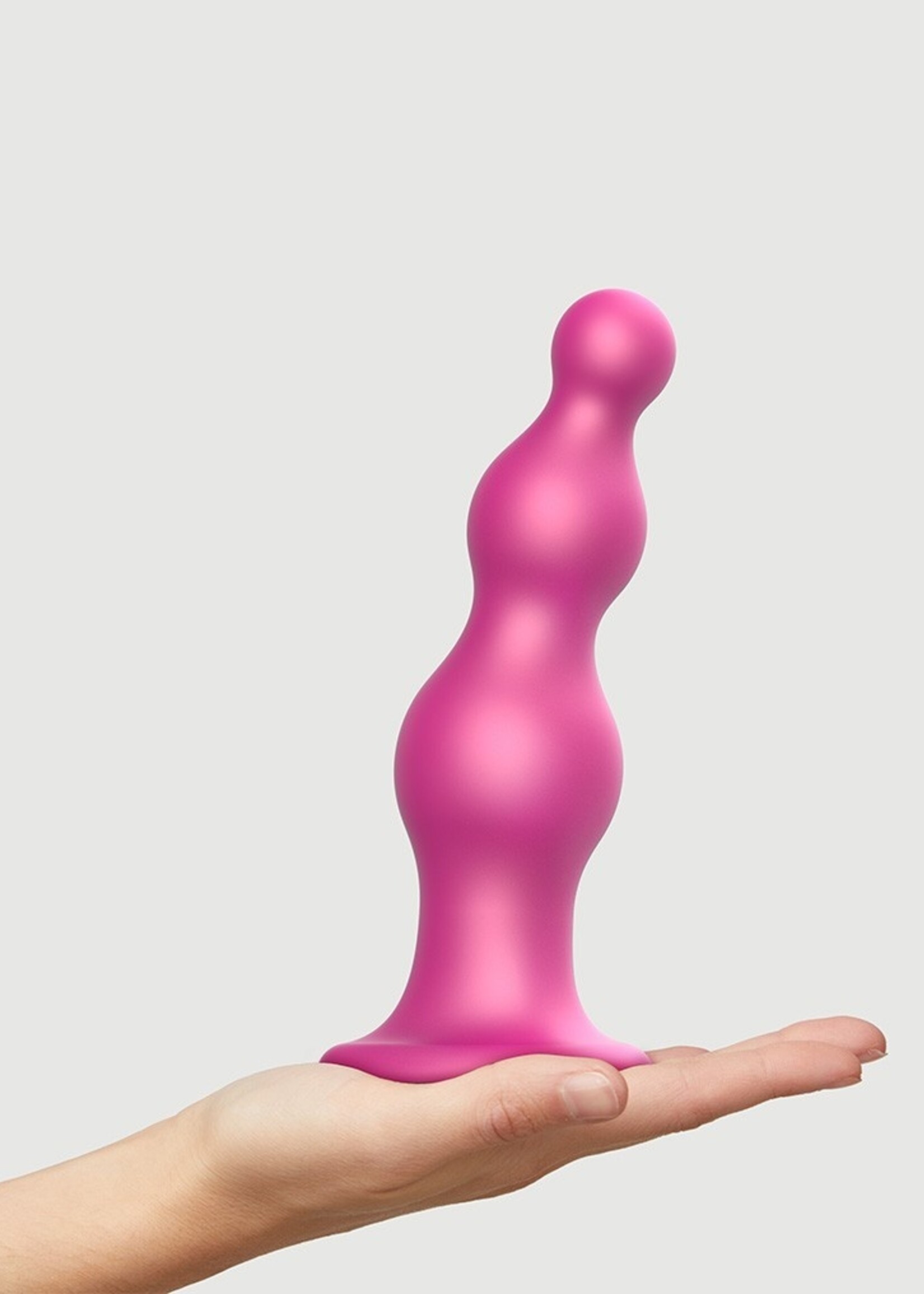 Strap-On-Me Gode Plug Perles - Taille XXL - Ø2.8 / 4.05 / 5.2 x 18 cm