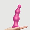 Strap-On-Me Dildo Plug met Kralen XXL - Strap-On Dildo 16,8 cm Ø 2,8-5,2 cm
