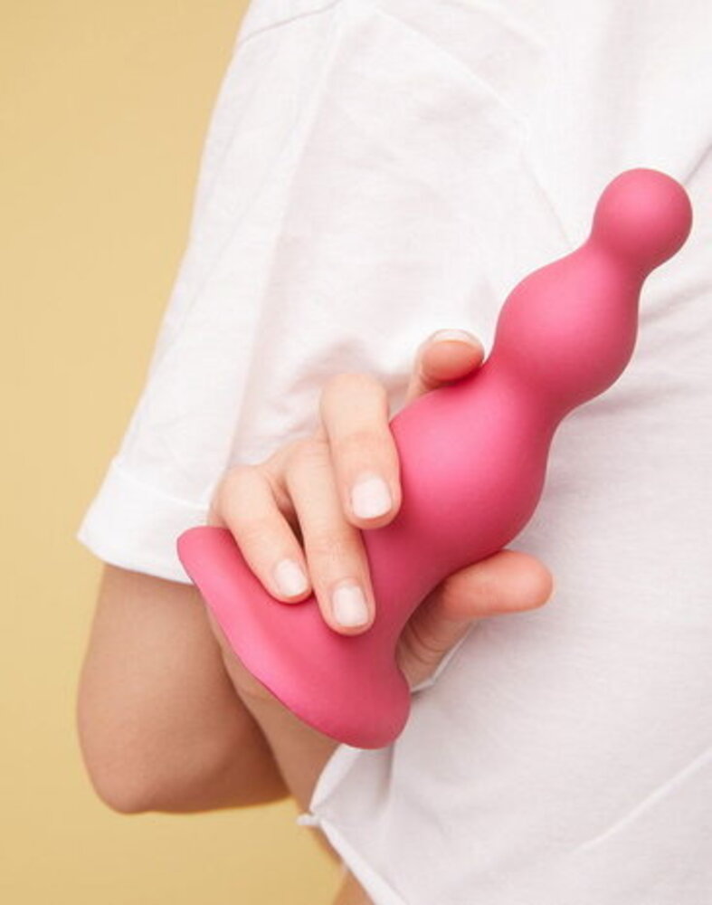 Strap-On-Me Strap-On-Me - Dildo Plug Beads Size XXL - Ø2.8 / 4.05 / 5.2 x 18 cm Strap-On-Me Strap-On-Me - Dildo Plug Beads Size XXL - Ø2.8 / 4.05 / 5.2 x 18 cm