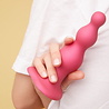 Strap-On-Me Dildo Plug met Kralen XXL - Strap-On Dildo 16,8 cm Ø 2,8-5,2 cm