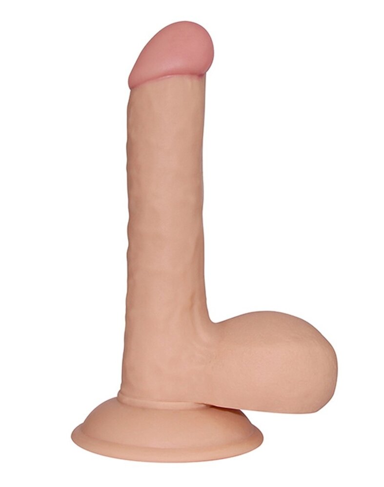 LoveToy De Ultra Soft Dude 19 cm - Realistische dildo 19 cm Ø 3,9 cm LoveToy De Ultra Soft Dude 19 cm - Realistische dildo 19 cm Ø 3,9 cm