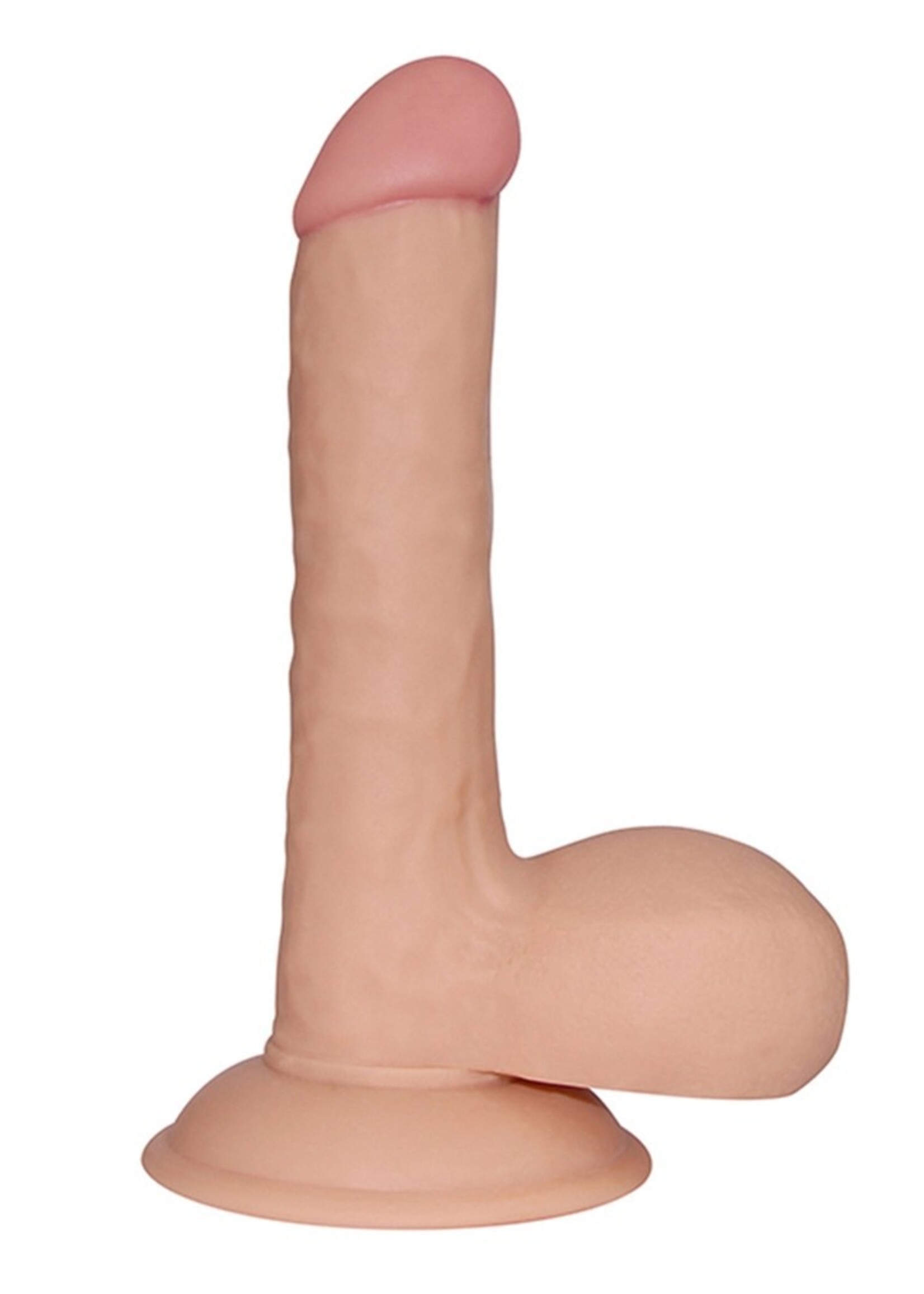 LoveToy The Ultra Soft Dude 19 cm - Realistischer Dildo 19 cm Ø 3,9 cm