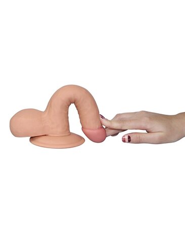 LoveToy The Ultra Soft Dude 19 cm - Realistischer Dildo 19 cm Ø 3,9 cm