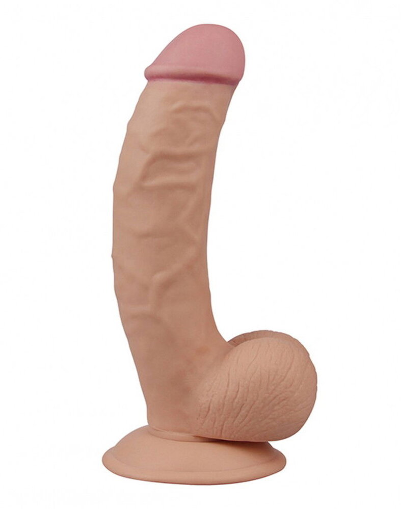 LoveToy The Ultra Soft Dude 21.5 cm - Realistischer Dildo 21,5 cm Ø 4,5 cm