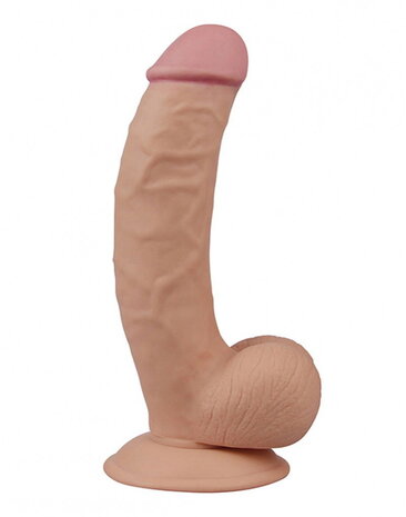LoveToy The Ultra Soft Dude 21.5 cm - Realistischer Dildo 21,5 cm Ø 4,5 cm