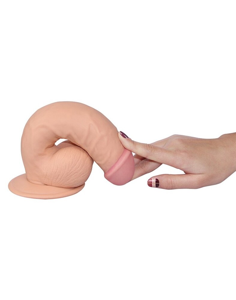 LoveToy The Ultra Soft Dude 8,5" / 21,5 cm - Gode réaliste - Nu