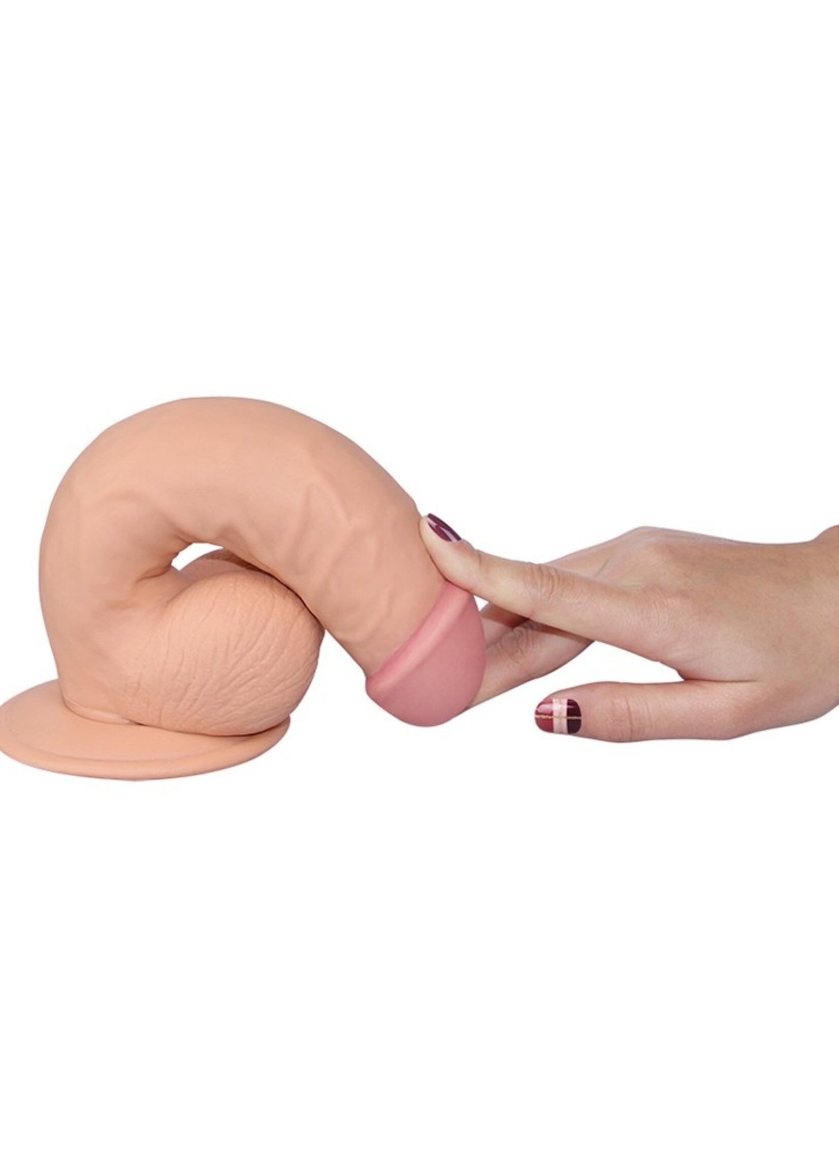 LoveToy The Ultra Soft Dude 8,5" / 21,5 cm - Gode réaliste - Nu