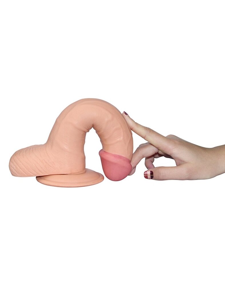 LoveToy The Ultra Soft Dude 8,8" / 22 cm - Gode réaliste - Nu