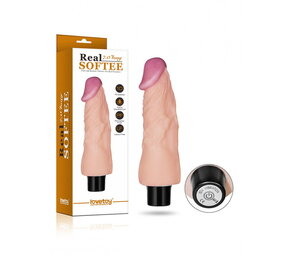 LoveToy Vibrierender Real Softee 18 cm LoveToy Vibrierender Real Softee 18 cm