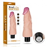 LoveToy Vibrerende Real Softee 18 cm - Klassieke vibrator LoveToy Vibrerende Real Softee 18 cm - Klassieke vibrator