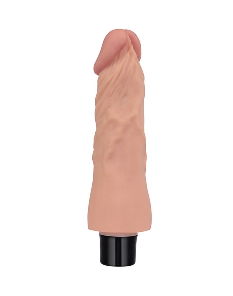LoveToy Vibrerende Real Softee 18 cm - Klassieke vibrator LoveToy Vibrerende Real Softee 18 cm - Klassieke vibrator