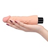 LoveToy Vibrating Real Softee 7" / 18 cm - Gode vibrant réaliste - Nude