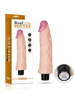 LoveToy Vibrating Real Softee 8.3" Realistic