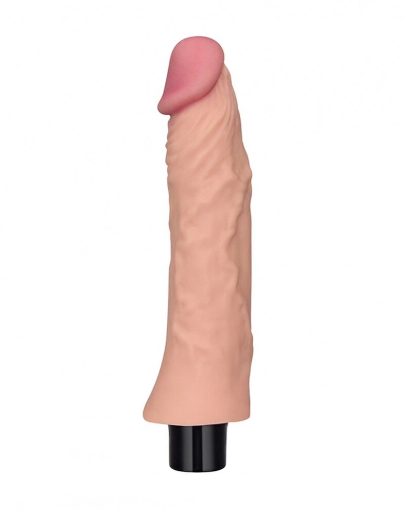 LoveToy LoveToy Vibrierender Real Softee 20 cm - Klassischer Vibrator LoveToy LoveToy Vibrierender Real Softee 20 cm - Klassischer Vibrator