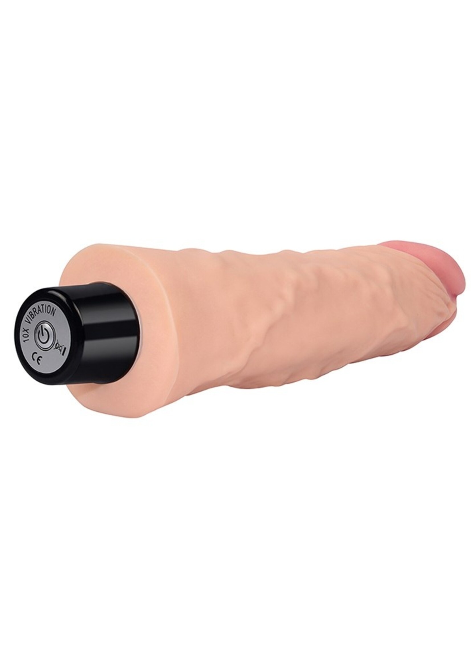 LoveToy Vibrerende Real Softee 20 cm - Klassieke vibrator